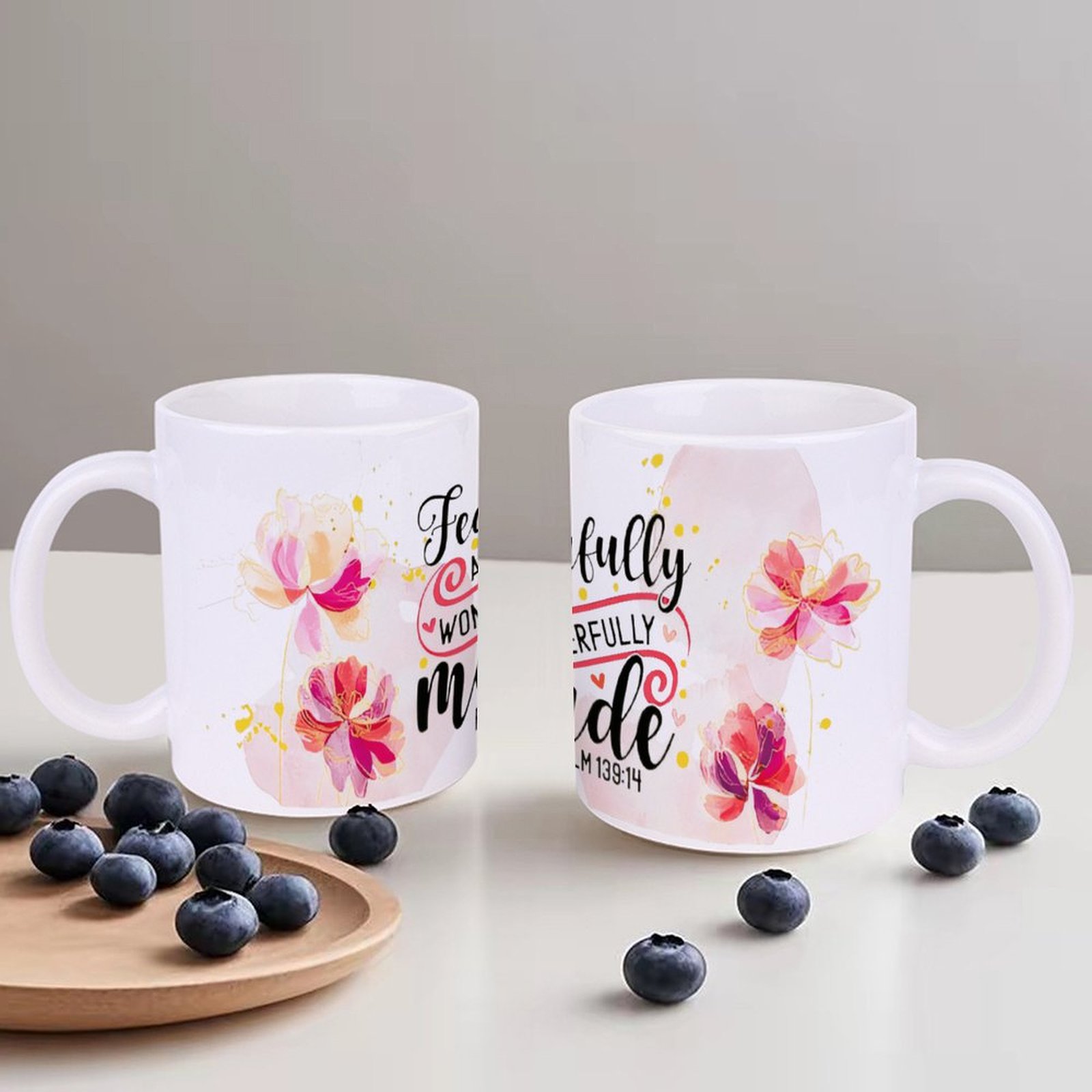 Fearfully And Wonderfully Made - Sublimation Mug White review and price