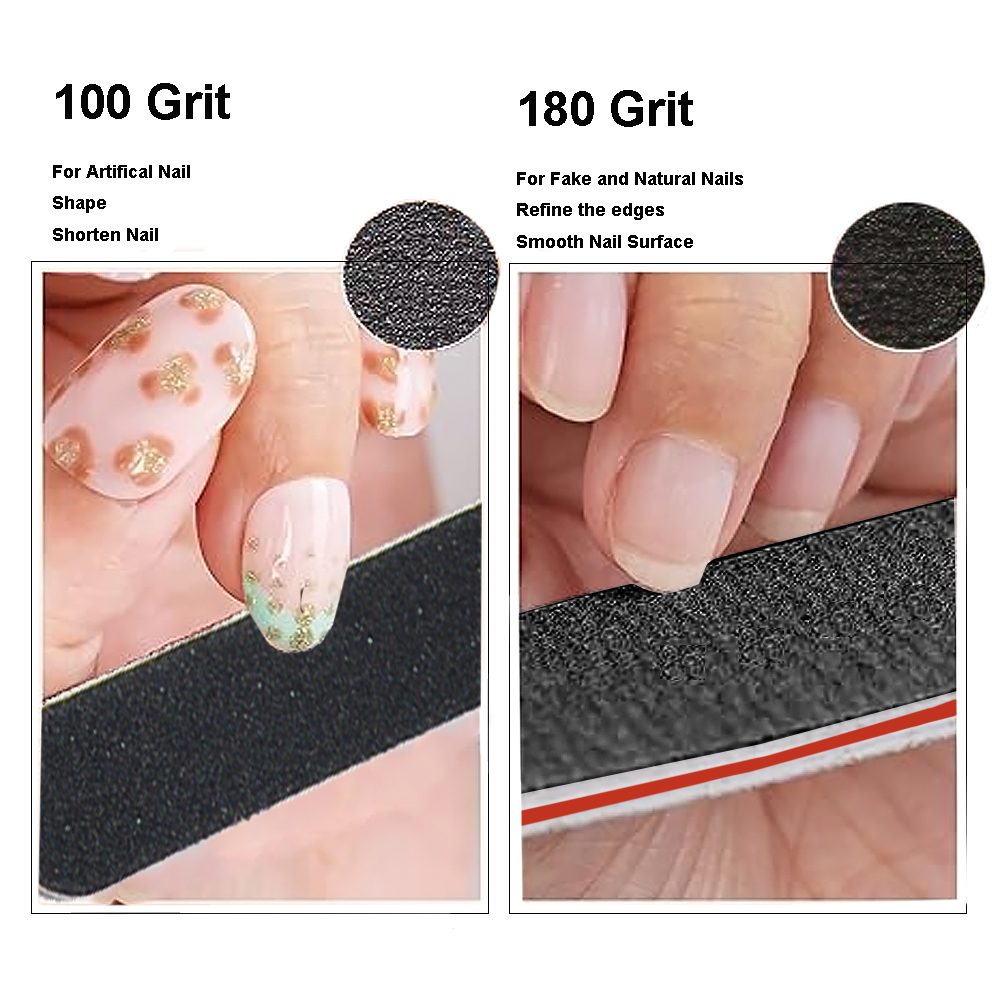4pcs Professional Nail Files D - Photo Acrylic Block review and price