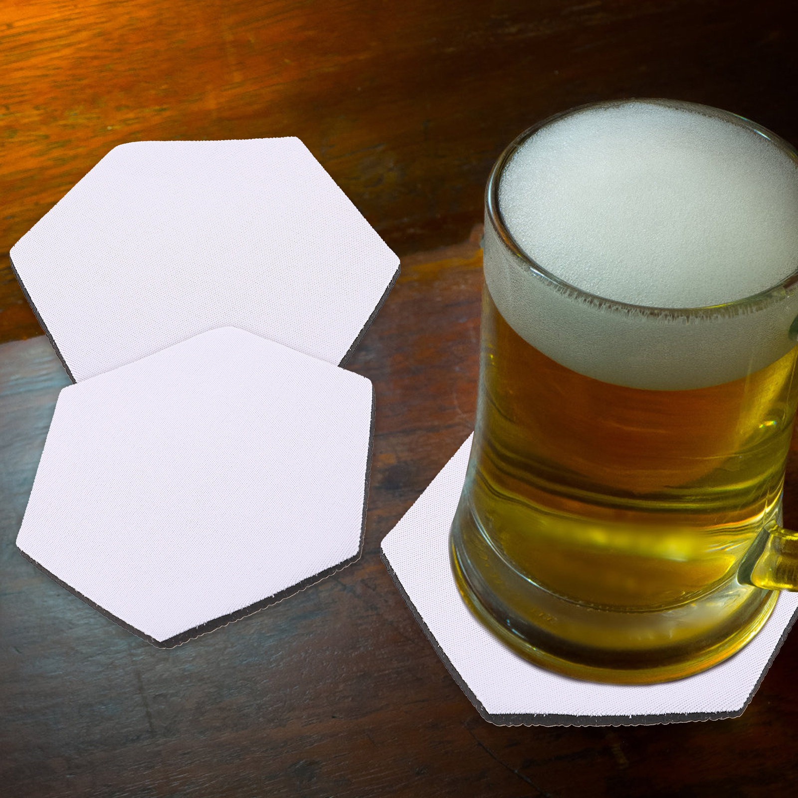 10Pcs Sublimation Blank Cup Co - Coaster Sublimation Blank review and price