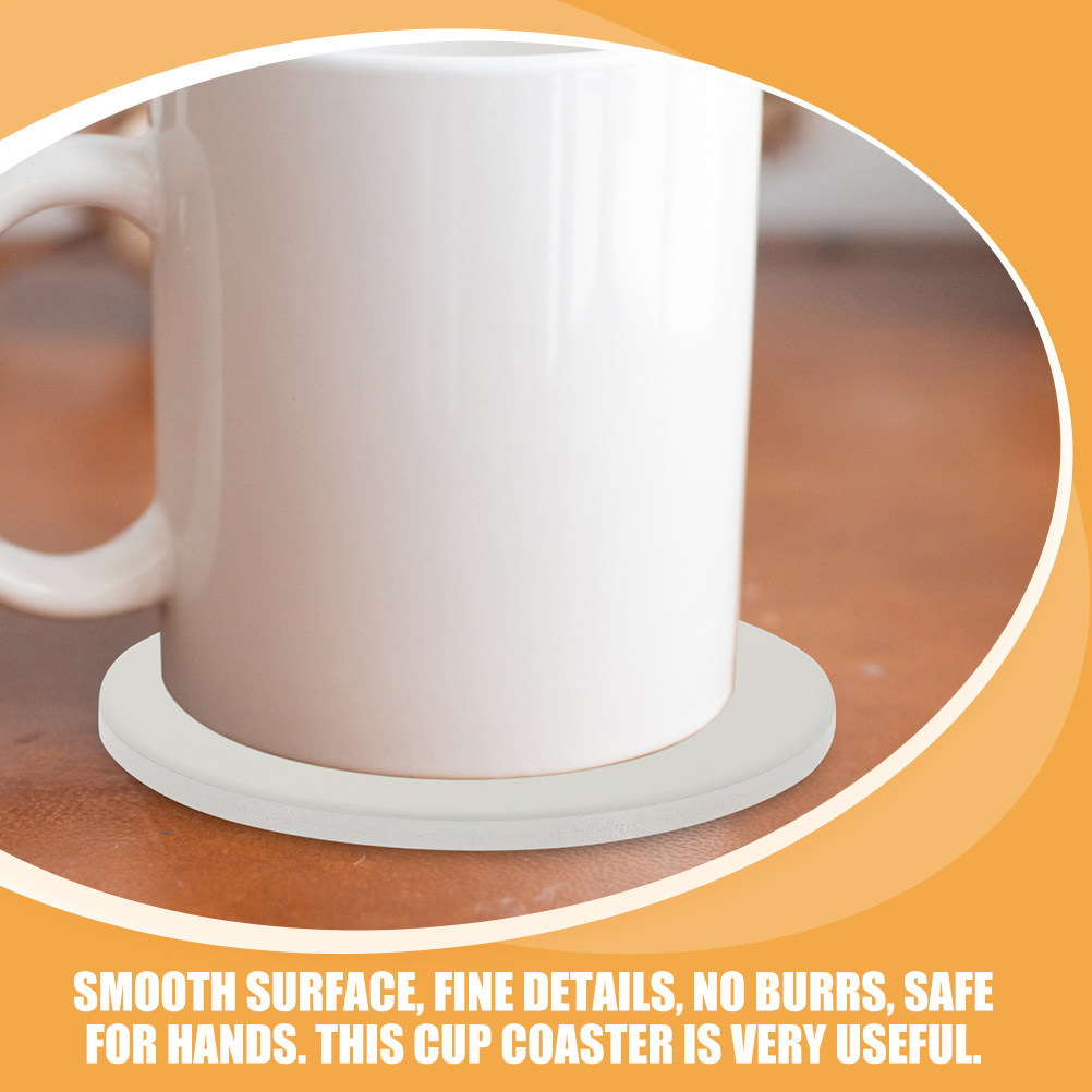 2Pcs Sublimation Blank Cup Coa - Coaster Sublimation Blank review and price