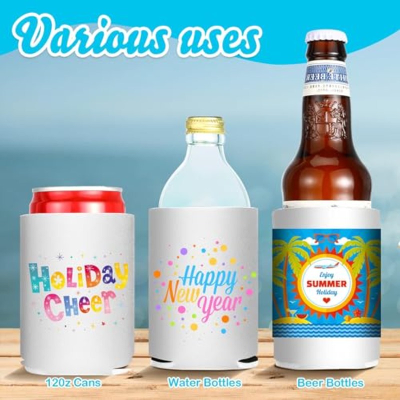 5/10 Pcs Blank Sublimation Can - Puzzle Blank White review and price