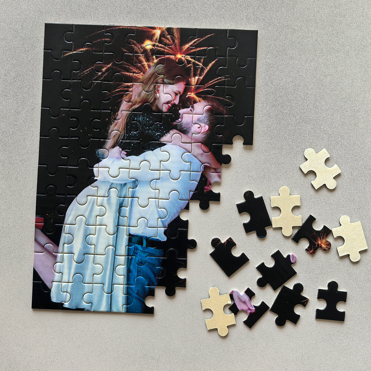 DIY custom puzzle pieces custo - Puzzle Blank White review and price