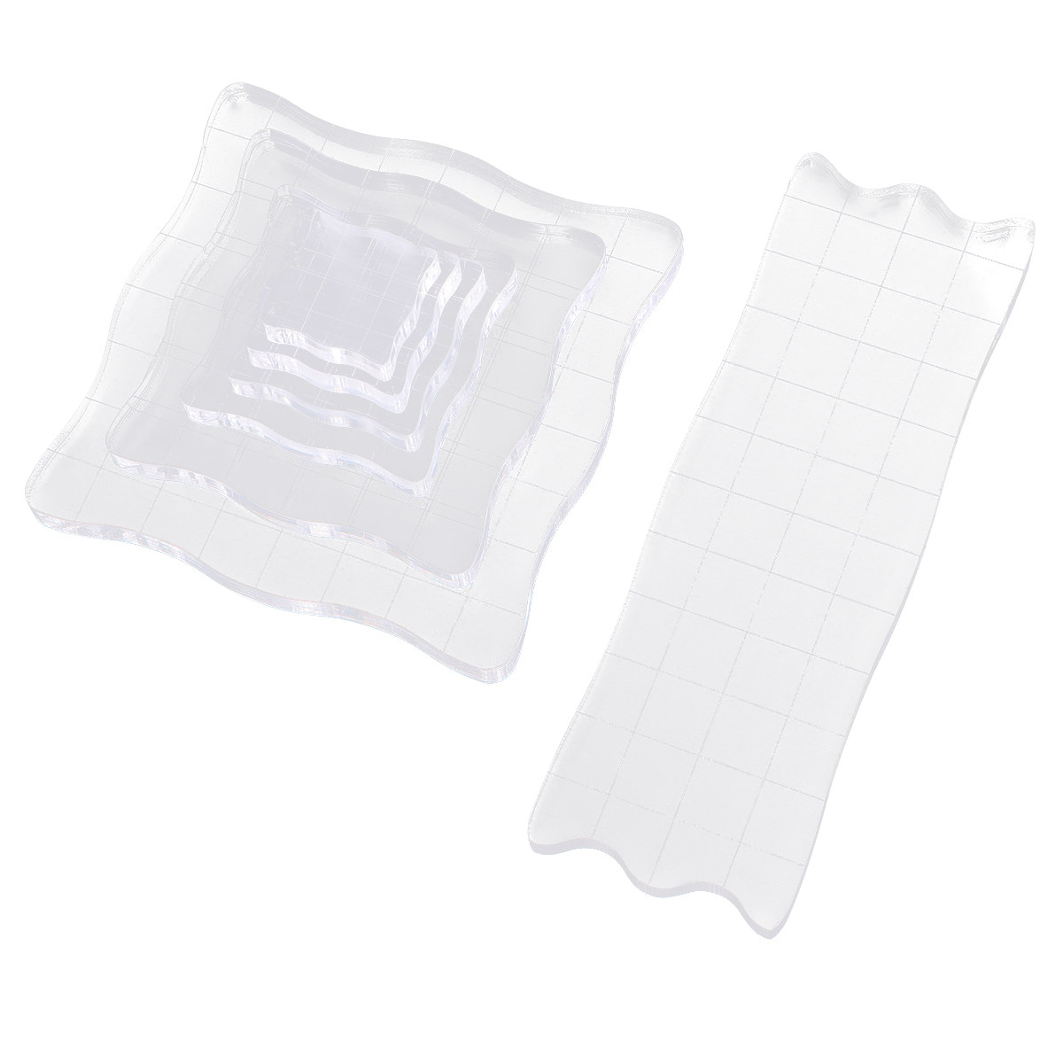 7Pcs Silicone Seal Supplies Ac - Photo Acrylic Block review and price