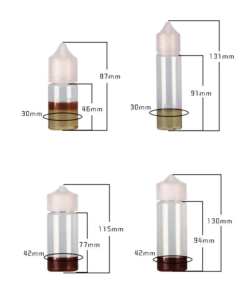 50PCS 30/60/100/120ml Empty Pl - Water Bottle Blank review and price