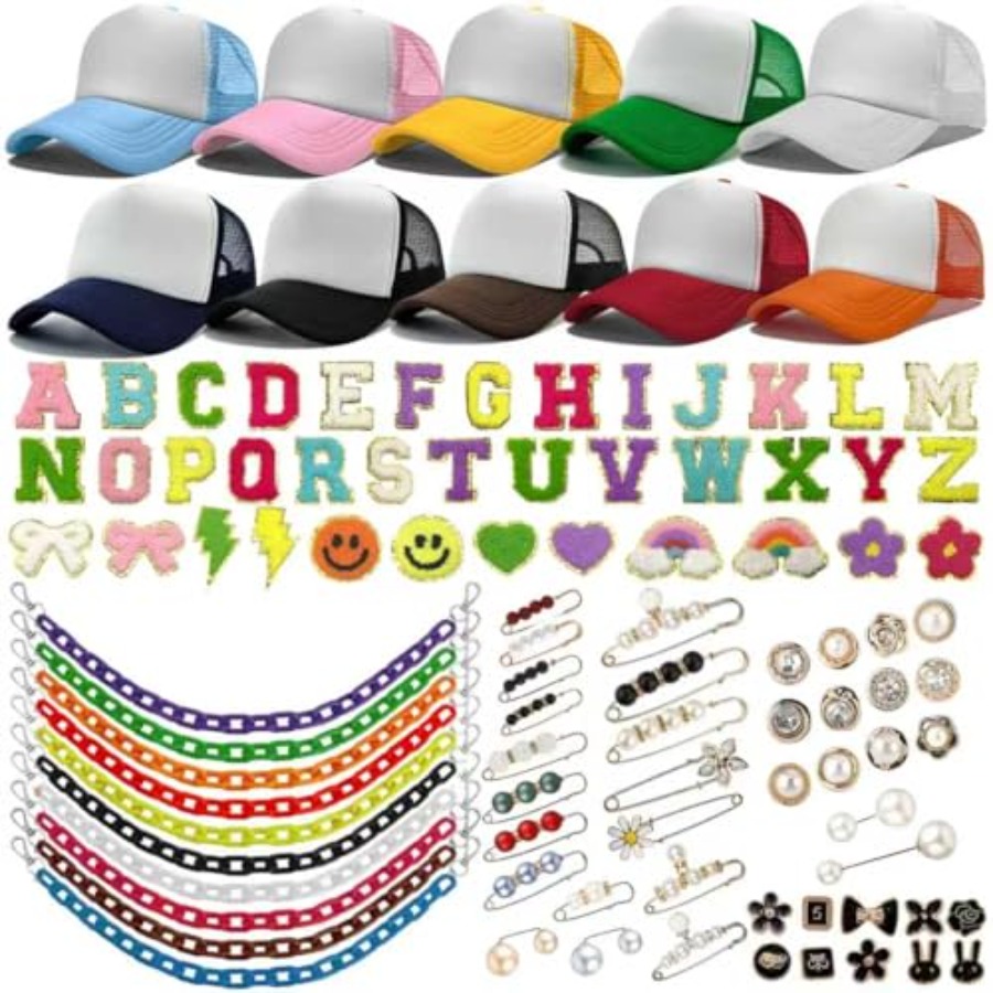 10 Pack Blank Trucker Hats DIY - Hat Sublimation Blank review and price