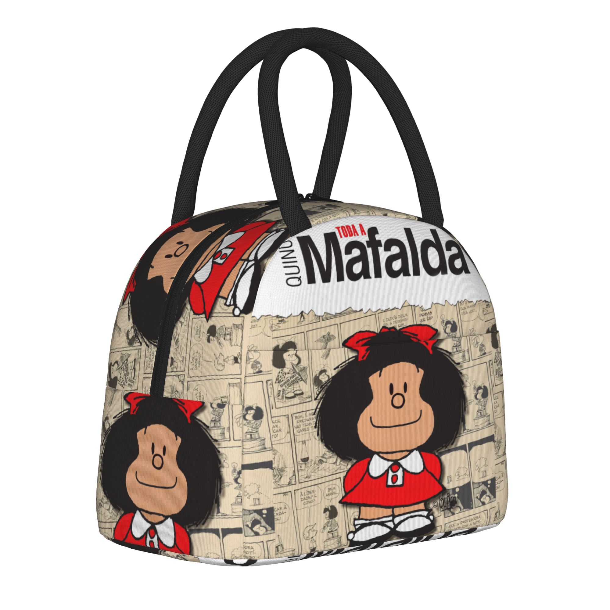 Mafalda Comic Insulated Lunch  - Tote Bag Sublimation review and price