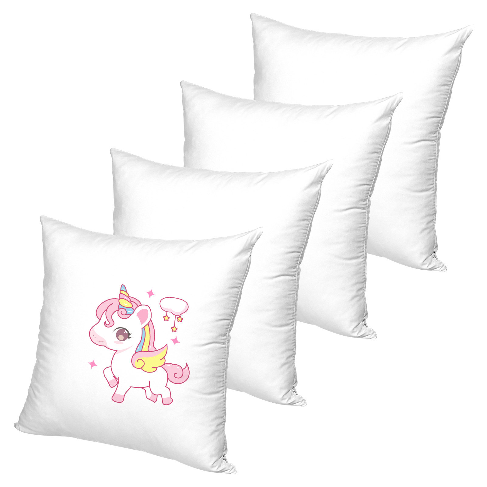 4Pcs White Sublimation Pillowc - Pillow Cover Sublimation review and price