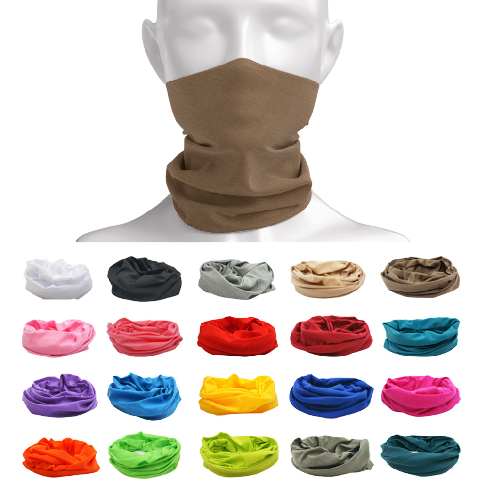 Sun Protective Tube Scarf 9.8' - Bandana Blank White review and price