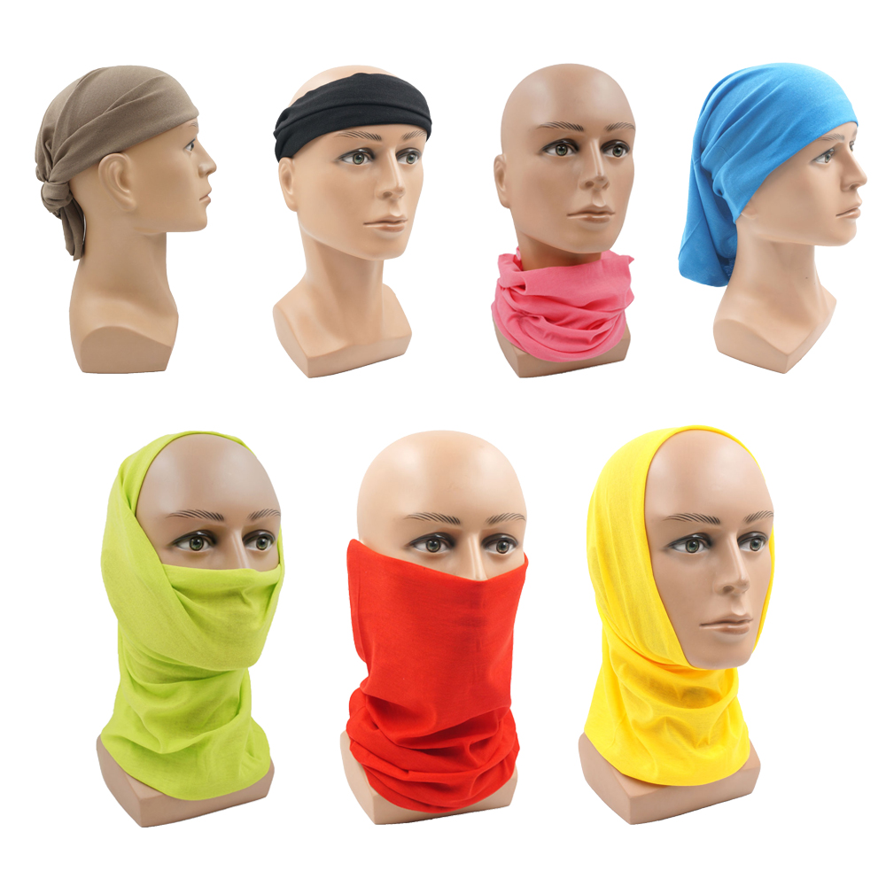 Sun Protective Tube Scarf 9.8' - Bandana Blank White review and price