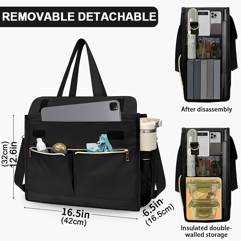 Oxford Lunch Bag for Women, La - Tote Bag Sublimation review and price