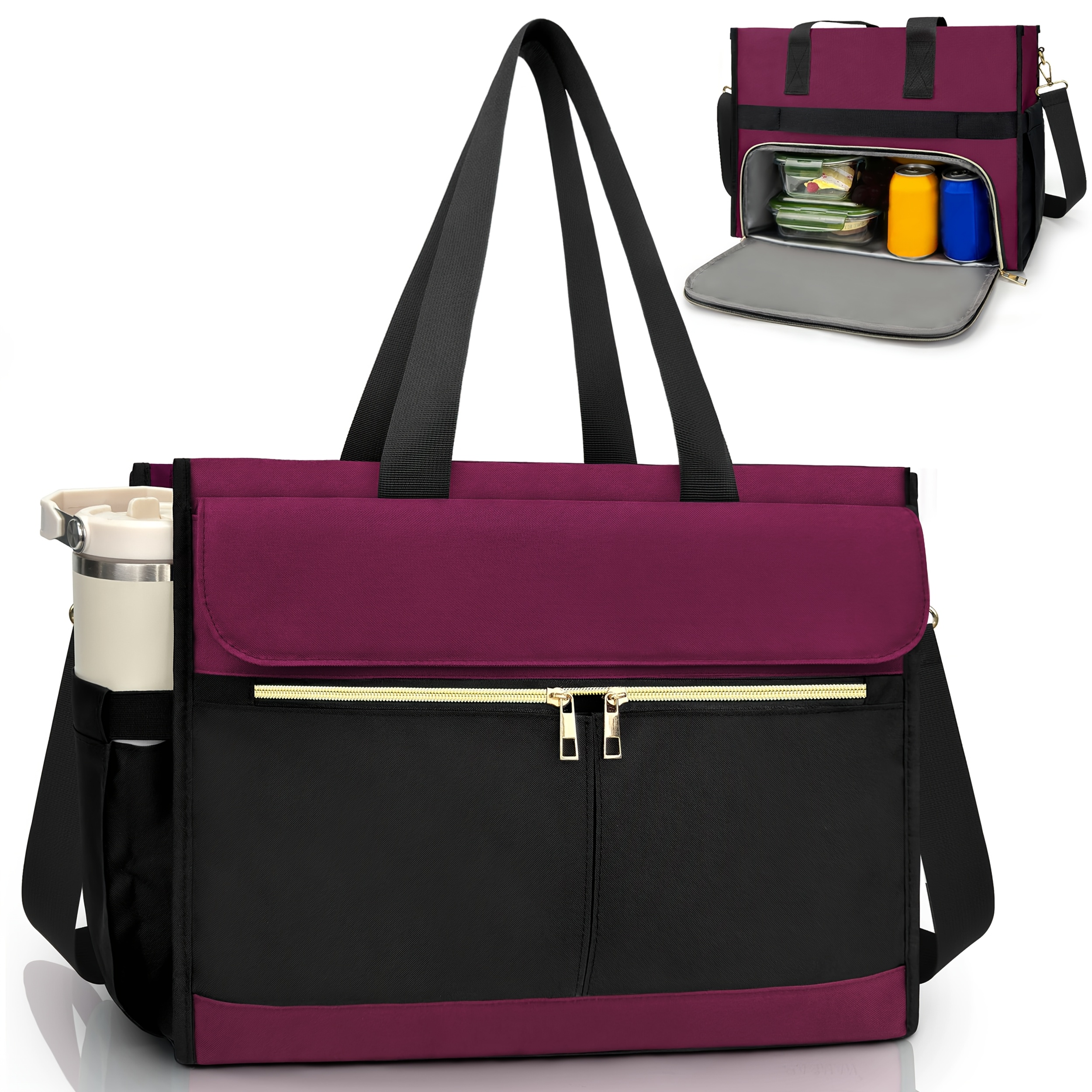 Oxford Lunch Bag for Women, La - Tote Bag Sublimation review and price