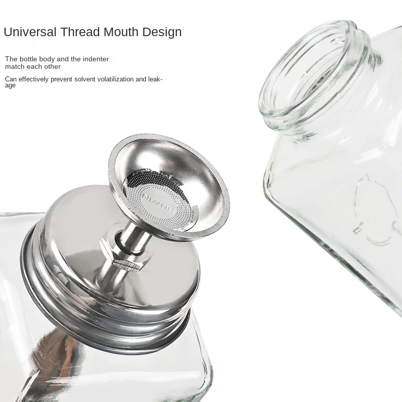 Nail glass bottle press funnel - Water Bottle Blank review and price